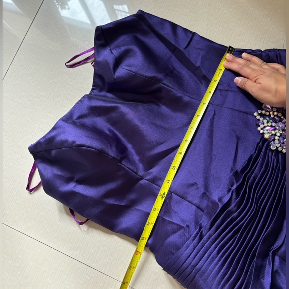 Jovani Mother of the bride dress strapless jeweled - Picture 6 of 7